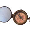 Top view of compass