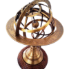 12" Antique Handmade Nautical Brass Armillary Sphere World Globe - Image 3