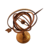 Top view of Armillary Sphere with Sundial Arrow