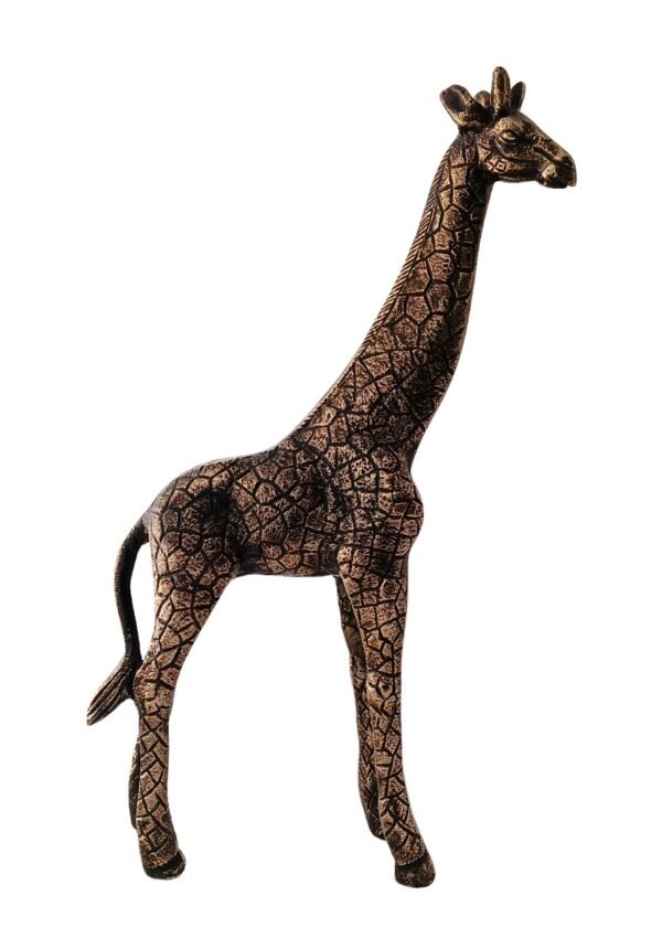 Side view of Giraffe Sculptures