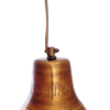 Front view of Brass US Navy Ship Bell