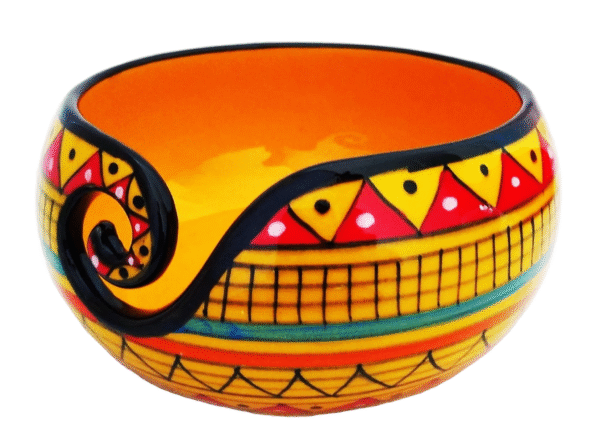 Front view of Yarn Bowl